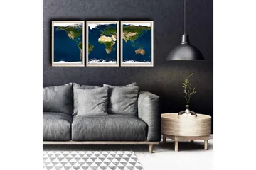 Väggdekor MDF Målning - Inredning - Tavlor & posters - Canvastavla