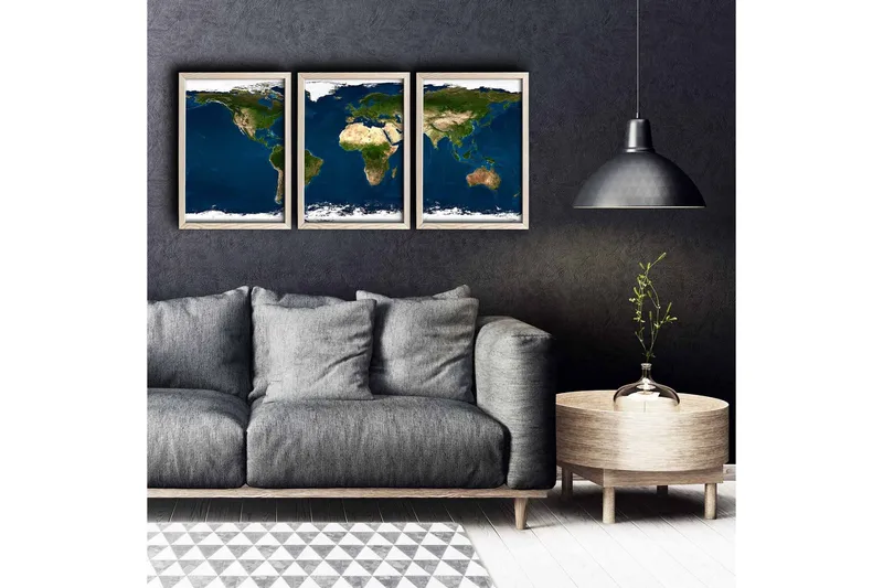 Väggdekor MDF Målning - Inredning - Tavlor & posters - Canvastavla