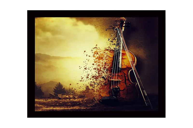 Väggdekor MDF Målning - Inredning - Tavlor & posters - Canvastavla