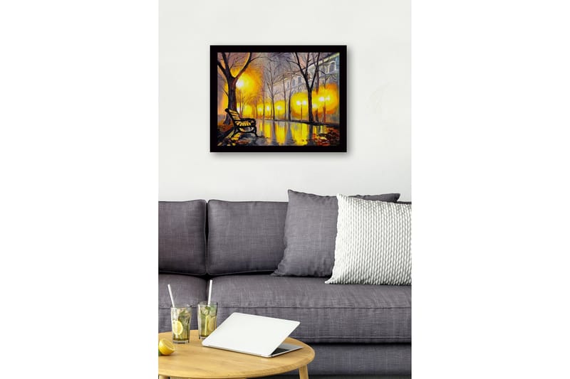 Väggdekor MDF Målning - Inredning - Tavlor & posters - Canvastavla