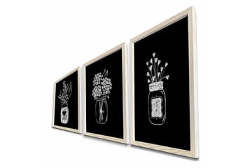 Väggdekor MDF Målning - Inredning - Tavlor & posters - Canvastavla