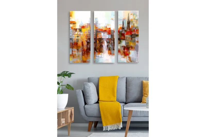 Väggdekor MDF Målning