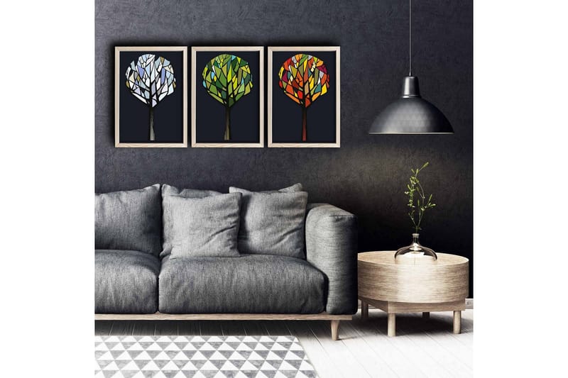 Väggdekor MDF Målning