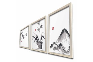 Väggdekor MDF Målning - Inredning - Tavlor & posters - Canvastavla