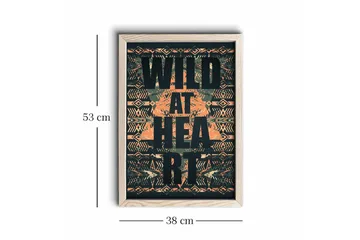 Väggdekor MDF Målning - Inredning - Tavlor & posters - Canvastavla