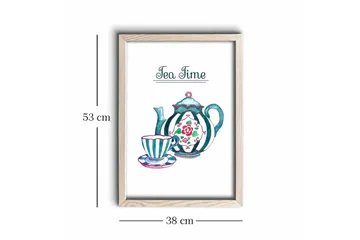 Väggdekor MDF Målning - Inredning - Tavlor & posters - Canvastavla