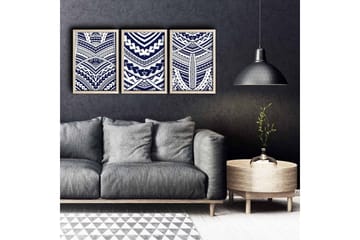 Väggdekor MDF Målning - Inredning - Tavlor & posters - Canvastavla