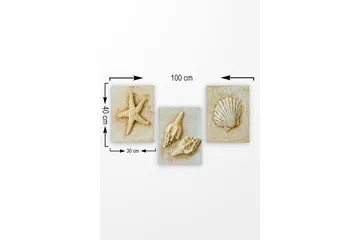 Väggdekor MDF Målning - Inredning - Tavlor & posters - Canvastavla