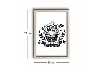 Väggdekor MDF Målning - Inredning - Tavlor & posters - Canvastavla