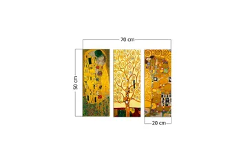 Väggdekor MDF Målning - Inredning - Tavlor & posters - Canvastavla