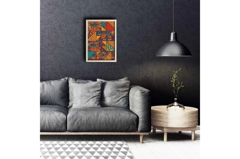 Väggdekor MDF Målning