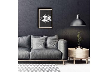 Väggdekor MDF Målning - Inredning - Tavlor & posters - Canvastavla