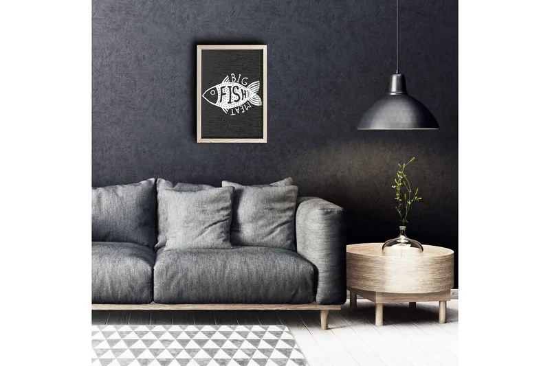 Väggdekor MDF Målning - Inredning - Tavlor & posters - Canvastavla