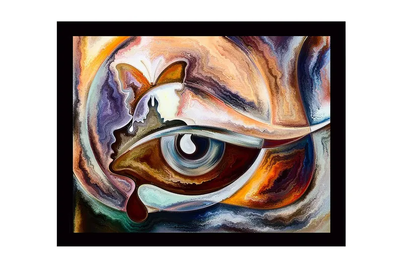 Väggdekor MDF Målning