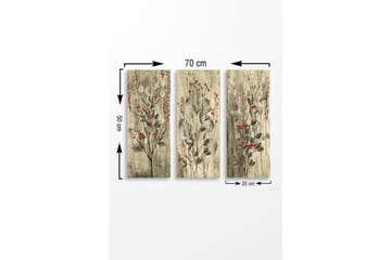 Väggdekor MDF Målning - Inredning - Tavlor & posters - Canvastavla