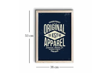 Väggdekor MDF Målning - Inredning - Tavlor & posters - Canvastavla