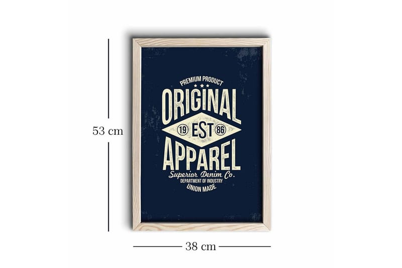 Väggdekor MDF Målning - Inredning - Tavlor & posters - Canvastavla