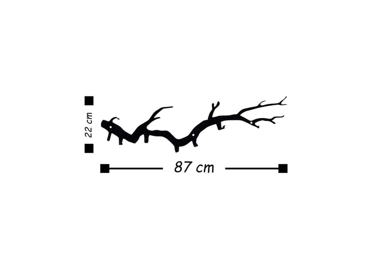 Väggdekoration Hängare - Inredning - Tavlor & posters - Canvastavla