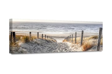 Warm Sand Tavla Canvas 45X140Cm Flerfärgad - Flerfärgad - Inredning - Tavlor & posters - Canvastavla