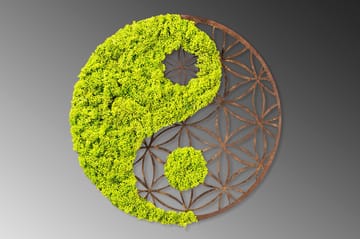 Yin Yang Canvastavla - 44x44 cm - Inredning - Tavlor & posters - Canvastavla