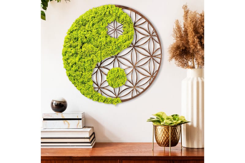 Yin Yang Canvastavla - 44x44 cm - Inredning - Tavlor & posters - Canvastavla