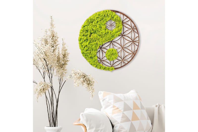 Yin Yang Canvastavla - 44x44 cm - Inredning - Tavlor & posters - Canvastavla