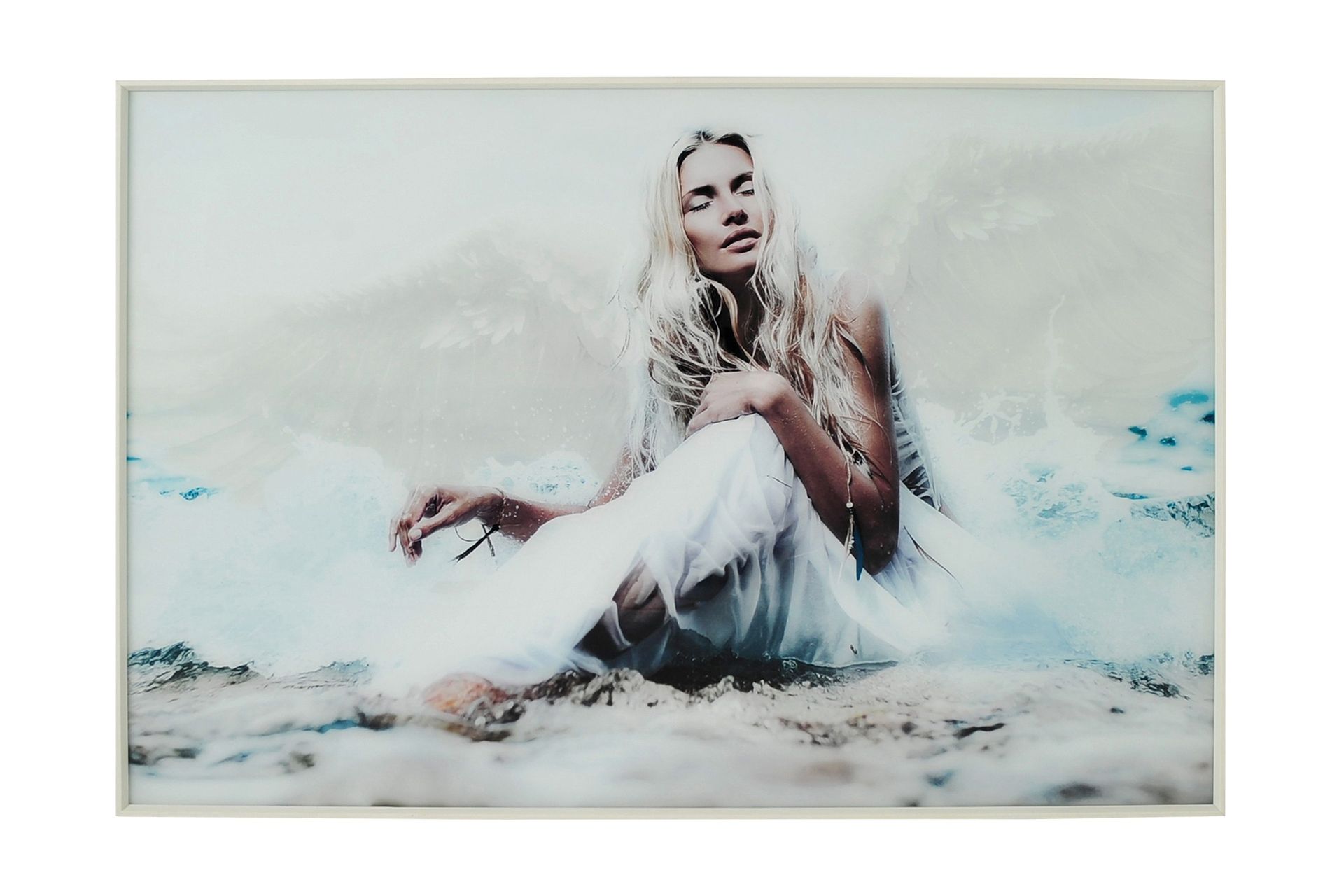 Ängel Tavla - 120x80 cm Flerfärgad