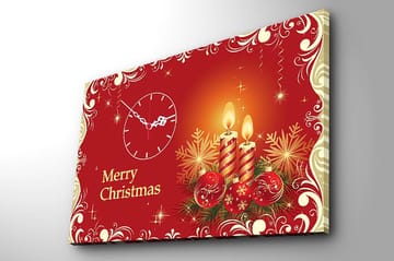 Decorative Canvas Wall Clock 45x70 - Inredning - Tavlor & posters - Canvastavla