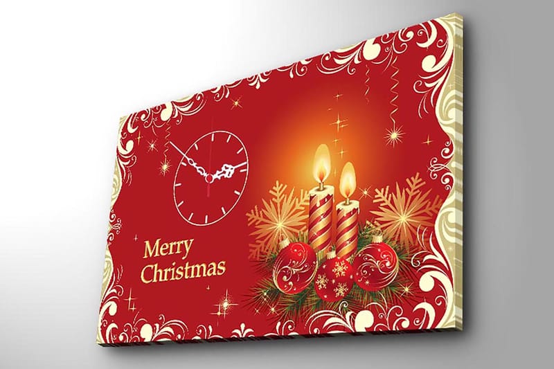 Decorative Canvas Wall Clock 45x70 - Inredning - Tavlor & posters - Canvastavla