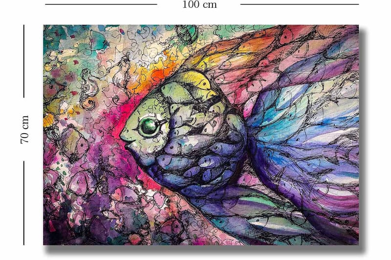 Decorative Canvas Painting 70x100 - Inredning - Tavlor & posters - Canvastavla