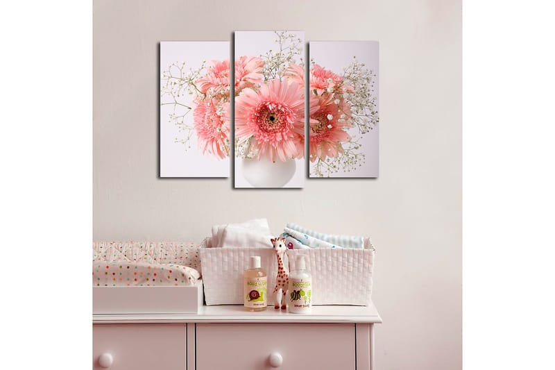 Decorative Canvas Painting (3 Pieces) 45x20 - Inredning - Tavlor & posters - Canvastavla