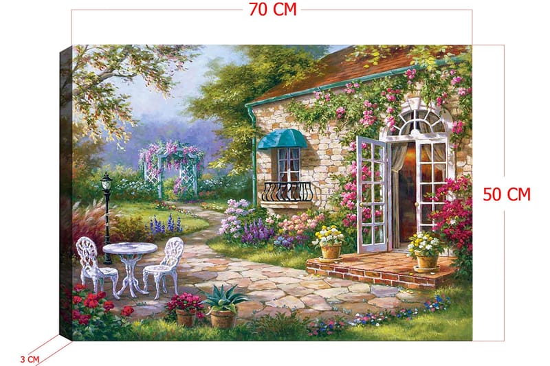 Decorative Canvas Painting 50x70 - Inredning - Tavlor & posters - Canvastavla