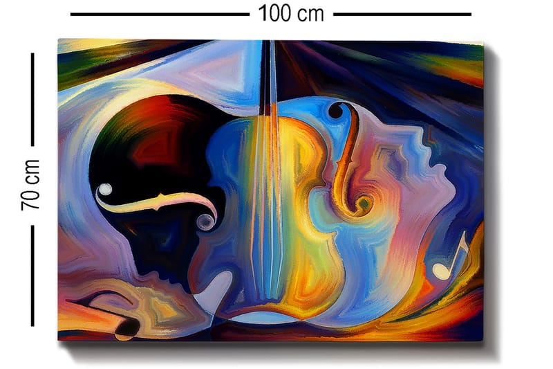 Decorative Canvas Painting 70x100 - Inredning - Tavlor & posters - Canvastavla