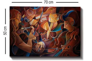 Decorative Canvas Painting 50x70 - Inredning - Tavlor & posters - Canvastavla