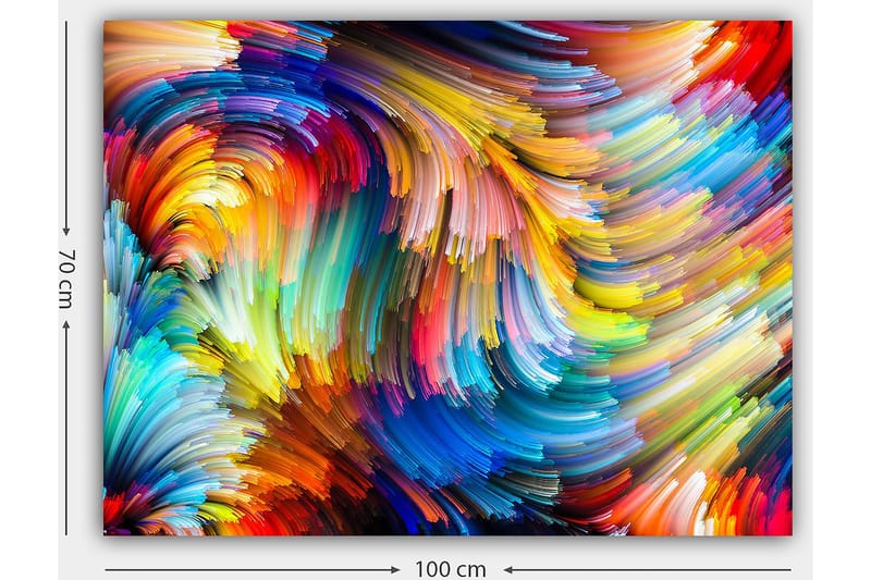 Decorative Canvas Painting 70x100 - Inredning - Tavlor & posters - Canvastavla