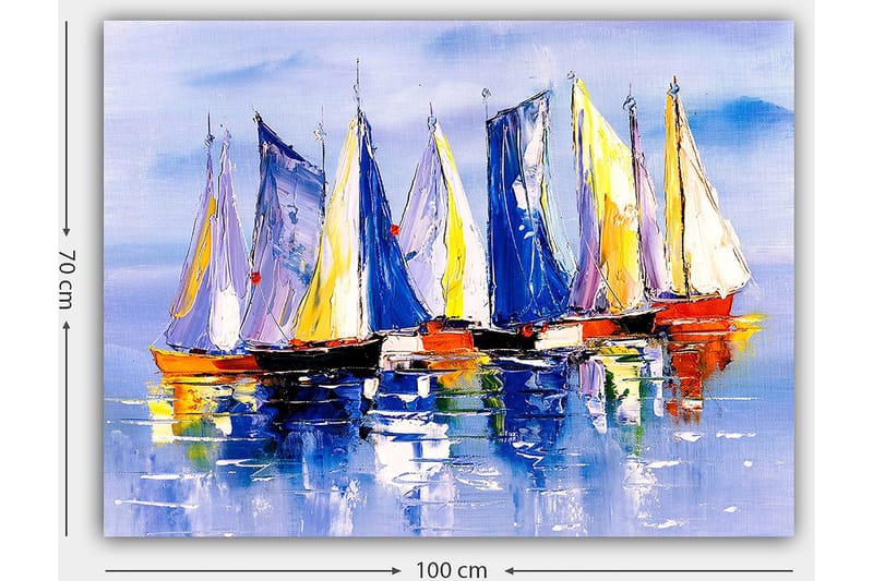 Decorative Canvas Painting 70x100 - Inredning - Tavlor & posters - Canvastavla