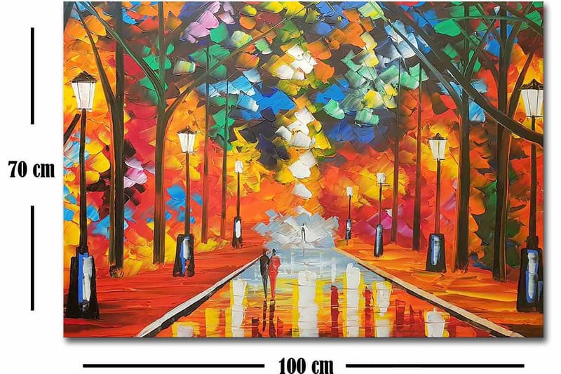 Decorative Canvas Painting 70x100 - Inredning - Tavlor & posters - Canvastavla