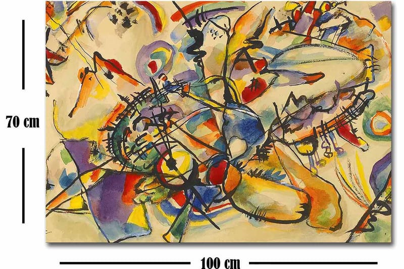 Decorative Canvas Painting 70x100 - Inredning - Tavlor & posters - Canvastavla