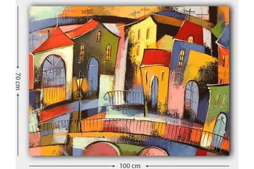 Decorative Canvas Painting 70x100 - Inredning - Tavlor & posters - Canvastavla