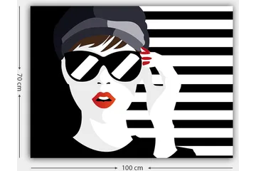 Decorative Canvas Painting 70x100 - Inredning - Tavlor & posters - Canvastavla