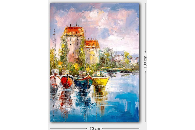 Decorative Canvas Painting 70x100 - Inredning - Tavlor & posters - Canvastavla