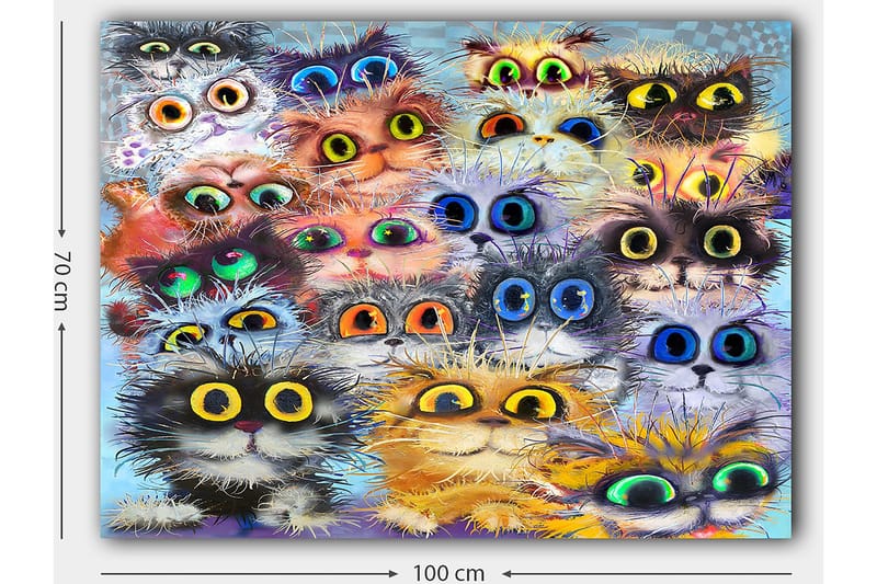 Decorative Canvas Painting 70x100 - Inredning - Tavlor & posters - Canvastavla