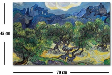 Decorative Canvas Painting 45x70 - Inredning - Tavlor & posters - Canvastavla