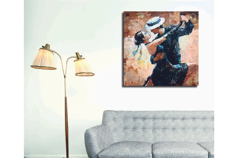 Decorative Canvas Painting 45x45 - Inredning - Tavlor & posters - Canvastavla