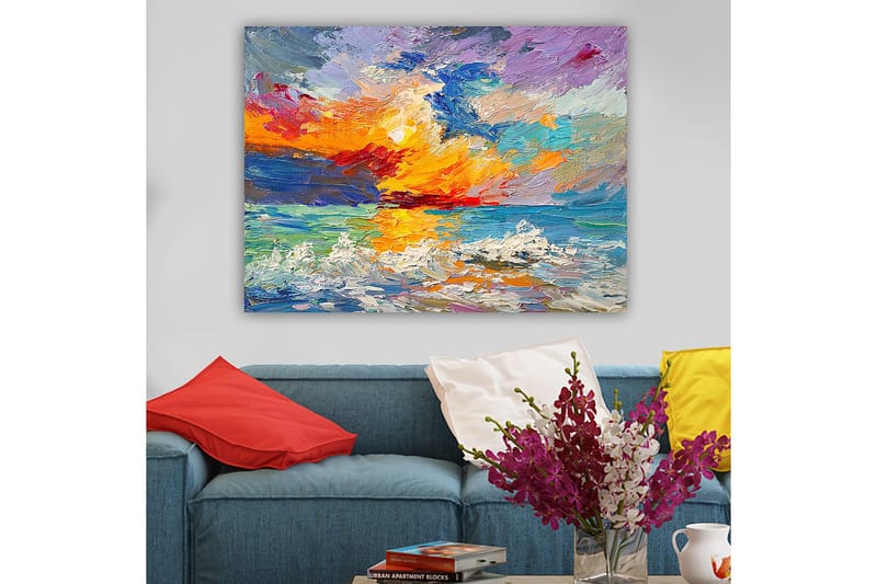 Decorative Canvas Painting 70x100 - Inredning - Tavlor & posters - Canvastavla