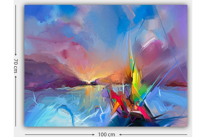 Decorative Canvas Painting 70x100 - Inredning - Tavlor & posters - Canvastavla
