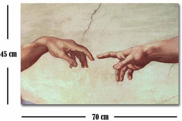 Decorative Canvas Painting 45x70 - Inredning - Tavlor & posters - Canvastavla