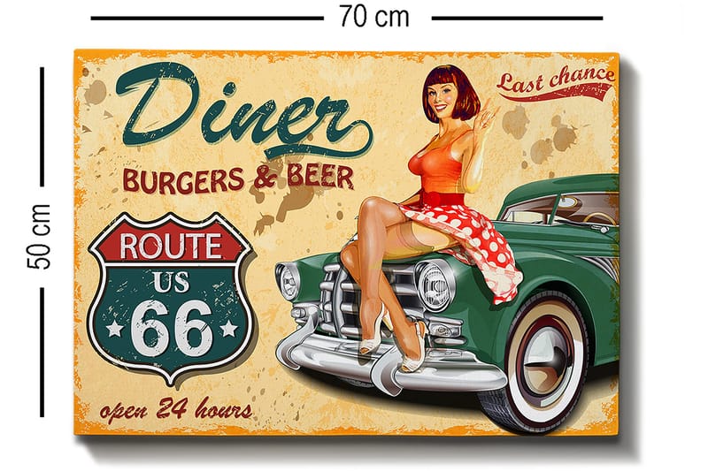 Decorative Canvas Painting 50x70 - Inredning - Tavlor & posters - Canvastavla