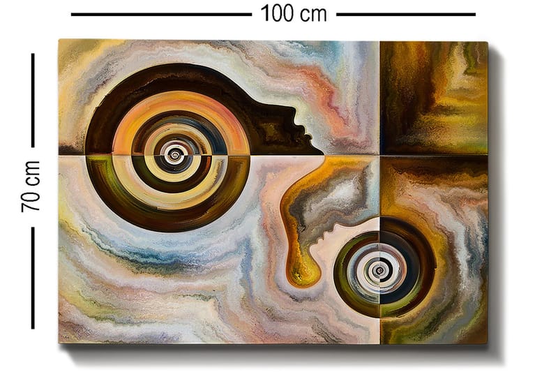 Decorative Canvas Painting 70x100 - Inredning - Tavlor & posters - Canvastavla