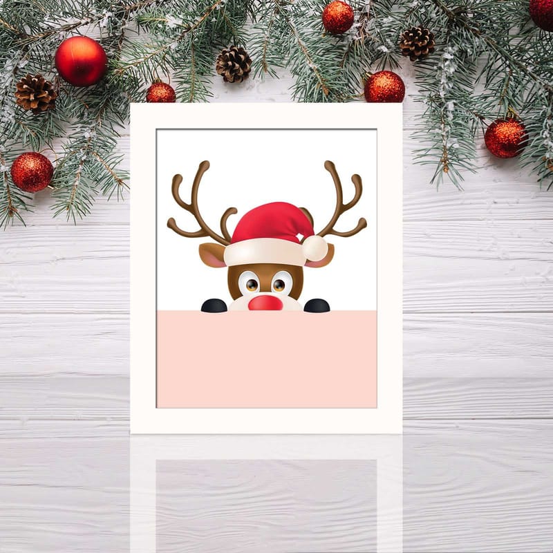 Decorative Framed MDF Painting 23,5x28,5 - Inredning - Tavlor & posters - Canvastavla